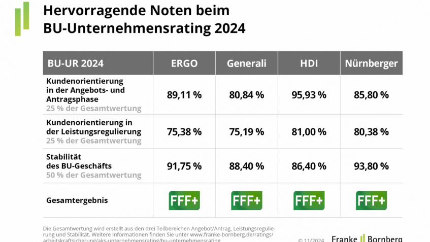 BU-Unternehmensrating 2024